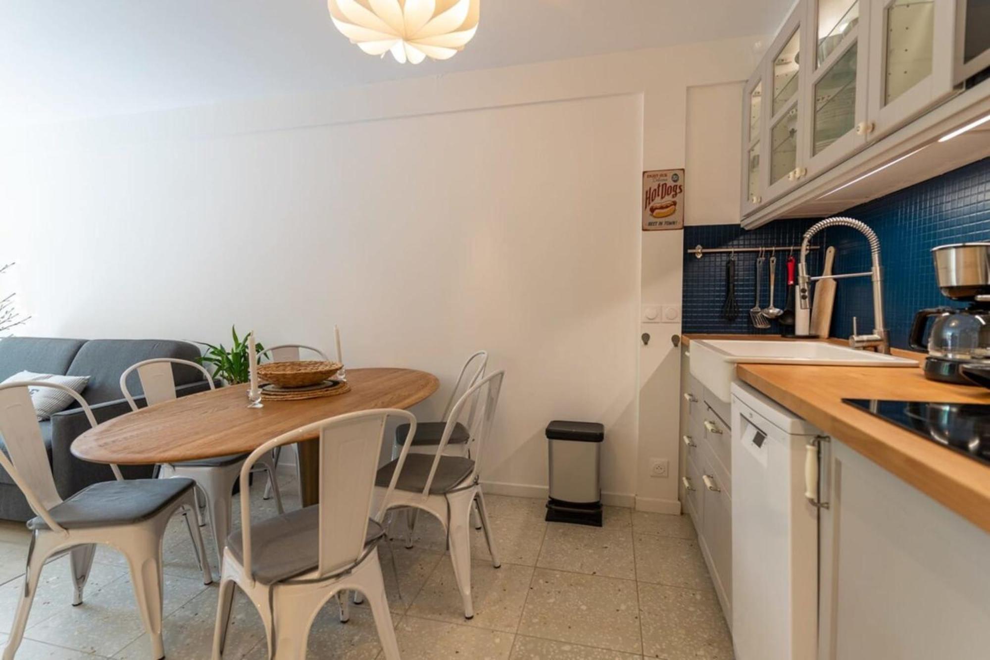 Beautiful Flat With Swimming Pool Tennis Court And Private Car Parking 109 Le Touquet Exterior photo